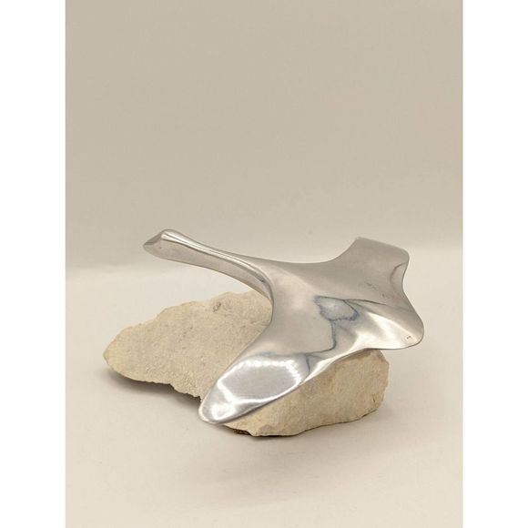 Hoselton Canadian Goose Sculpture on Sandstone MCM SIGNED/NUMBERED Vintage - Picture 3 of 11